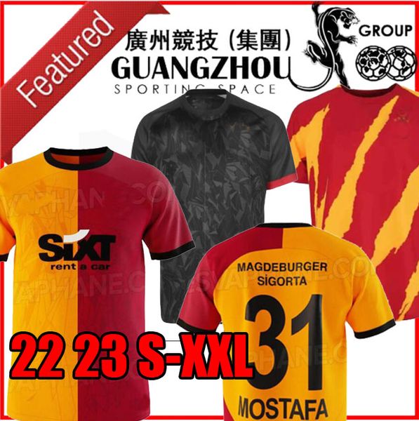22/23 galatasaray soccer jerseys 2022 home gomis cigerci belhanda fernando feghouli sneijde oztekin shirt third away football uniform, Black;yellow
22/23 galatasaray soccer jerseys 2022 home gomis cigerci belhanda fernando feghouli sneijde oztekin shirt third away football uniform, Black;yellow