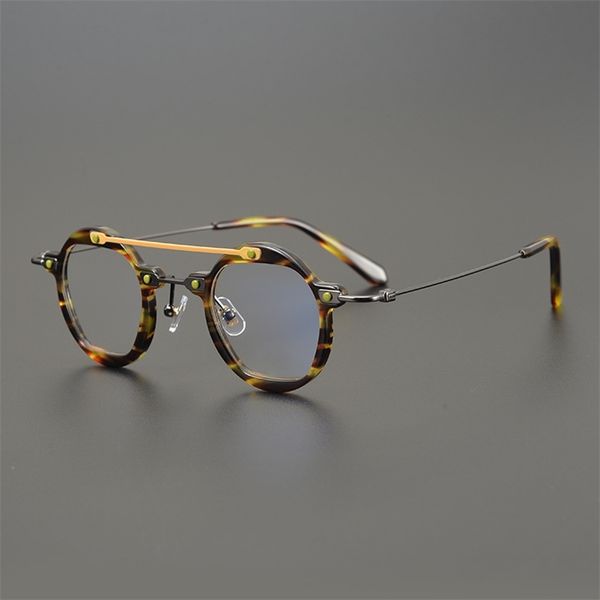 eyeglasses online 75% off new ultra light titanium myopia spectacle frame men's and women's multilateral circular plate fashion op, White;black
eyeglasses online 75% off new ultra light titanium myopia spectacle frame men's and women's multilateral circular plate fashion op, White;black