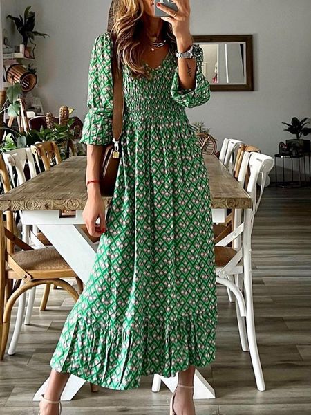elegant floral print bohemian party dress women spring v nek pleated office long dress summer short sleeve ruffle beach dresses cx220510, White
elegant floral print bohemian party dress women spring v nek pleated office long dress summer short sleeve ruffle beach dresses cx220510, White