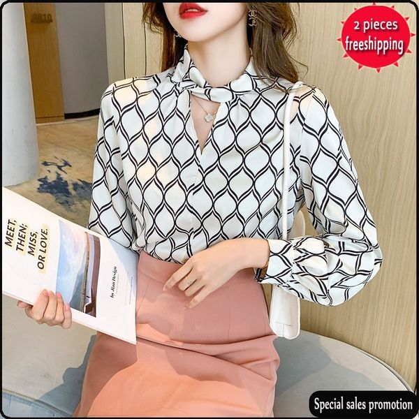 manufacturer's women's plaid long sleeve 2022 satin imitation silk temperament shirt casual ladies summer trend, White
manufacturer's women's plaid long sleeve 2022 satin imitation silk temperament shirt casual ladies summer trend, White