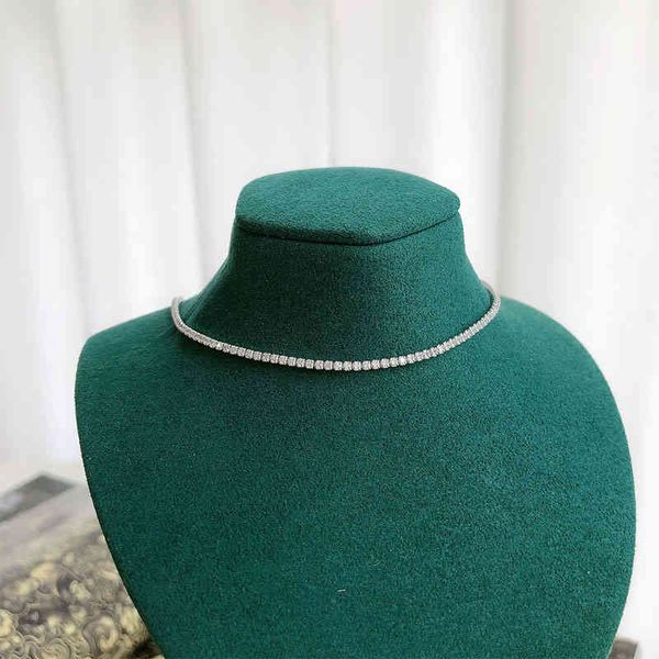 real 925 sterling silver tennis women chain bling zircon choker necklace short fine jewelry girl female birthday gift
real 925 sterling silver tennis women chain bling zircon choker necklace short fine jewelry girl female birthday gift