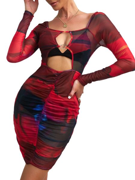 t.ie d.ye c.ut o.ut o-ring linked .esh d.ress without lingerie set z5t3#, Black;gray
t.ie d.ye c.ut o.ut o-ring linked .esh d.ress without lingerie set z5t3#, Black;gray