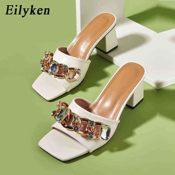 slippers 2022 new chain crystal green women slipper sandal square high heel slip on stripper slides shoes 220329, Black
slippers 2022 new chain crystal green women slipper sandal square high heel slip on stripper slides shoes 220329, Black