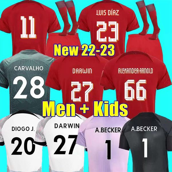 22 23 darwin luis diaz soccer jerseys a.becker diogo j ramsey carvalho alexander arnold elliott thiago konate 2022 2023 home away football s, Black;yellow
22 23 darwin luis diaz soccer jerseys a.becker diogo j ramsey carvalho alexander arnold elliott thiago konate 2022 2023 home away football s, Black;yellow