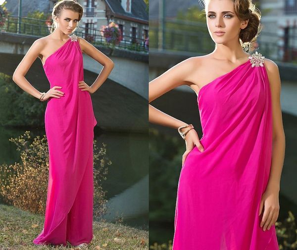 chic fuchsia evening dress 2022 one shoulder sleeveless floor length chiffon with crystals prom party gown robe de soiree vestido de festa l, Black;red
chic fuchsia evening dress 2022 one shoulder sleeveless floor length chiffon with crystals prom party gown robe de soiree vestido de festa l, Black;red