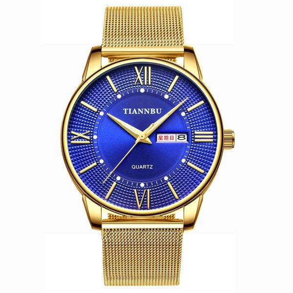 tiannbu men's double calendar quartz watch waterproof luminous men's and women's steel belt fashion trend a4, Slivery;brown
tiannbu men's double calendar quartz watch waterproof luminous men's and women's steel belt fashion trend a4, Slivery;brown
