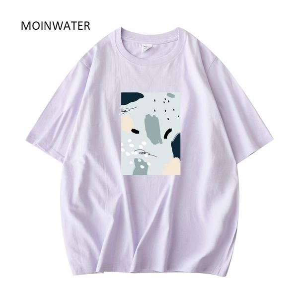 moinwater women summer t-shirts female cotton fashion print tees lady blue purple short sleeve t-shirt mt21026 220322, White
moinwater women summer t-shirts female cotton fashion print tees lady blue purple short sleeve t-shirt mt21026 220322, White
