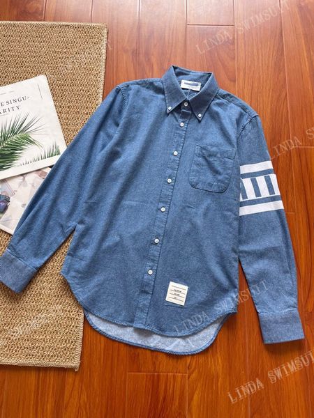 mens casual shirts basic style blue denim color square collar classic webbing long-sleeve 100% cotton shirts street fashion comfortable use, White;black
mens casual shirts basic style blue denim color square collar classic webbing long-sleeve 100% cotton shirts street fashion comfortable use, White;black