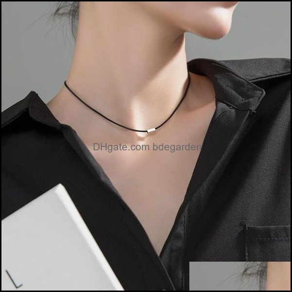 chains necklaces pendants jewelry 36-41cm female necklace for women on neck sier 925 chain wax rope square pendan dhesv, Silver
chains necklaces pendants jewelry 36-41cm female necklace for women on neck sier 925 chain wax rope square pendan dhesv, Silver