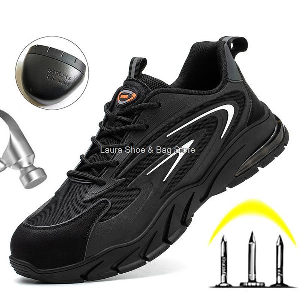 new work boots men steel toe shoes anti-puncture working sneakers male outdoor hiking shoes comfty man safety shoes dropshipping, Black;brown
new work boots men steel toe shoes anti-puncture working sneakers male outdoor hiking shoes comfty man safety shoes dropshipping, Black;brown