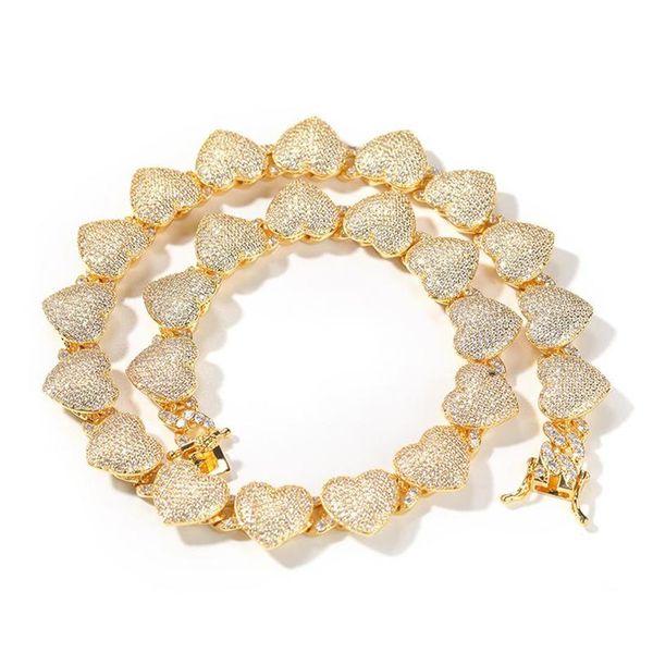 chains rock hip hop full cz stone bling iced out hearts cuban miami link chain chokers necklaces for lovers rapper jewelry copper244d, Silver
chains rock hip hop full cz stone bling iced out hearts cuban miami link chain chokers necklaces for lovers rapper jewelry copper244d, Silver