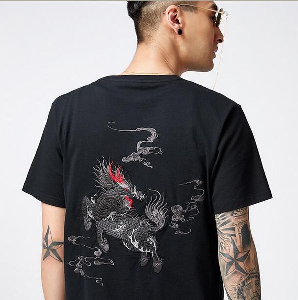 dragon king embroidery men's t-shirts asian hip hop urban streetwear sweatshirt black big size, White;black
dragon king embroidery men's t-shirts asian hip hop urban streetwear sweatshirt black big size, White;black