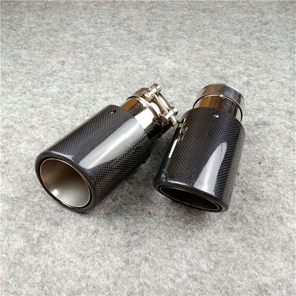 universal car style exhaust pipe carbon fiber exhausts muffler tip akrapovic curly edge glossy tail end tips268j
universal car style exhaust pipe carbon fiber exhausts muffler tip akrapovic curly edge glossy tail end tips268j