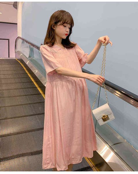 pregnant woman dress summer fashion loose short sleeves solid color v neck back zip fly maternity aline dress pregnancy clothing j220628, White
pregnant woman dress summer fashion loose short sleeves solid color v neck back zip fly maternity aline dress pregnancy clothing j220628, White