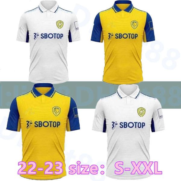 22 23 soccer jersey 2022 2023 t roberts hernandez united harrison james bamford raphinha phillips rodrigo football shirt men kids kits leeds, Black;yellow
22 23 soccer jersey 2022 2023 t roberts hernandez united harrison james bamford raphinha phillips rodrigo football shirt men kids kits leeds, Black;yellow