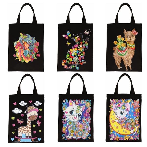 5d special diamond painting handbag diy eco friendly shopping storage foldable canvas household craft handba 220527
5d special diamond painting handbag diy eco friendly shopping storage foldable canvas household craft handba 220527