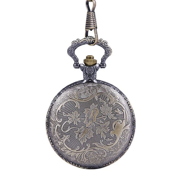 10pcs watch dad letter bronze thick chain vintage lace embossed pocket watches-1, Slivery;golden
10pcs watch dad letter bronze thick chain vintage lace embossed pocket watches-1, Slivery;golden
