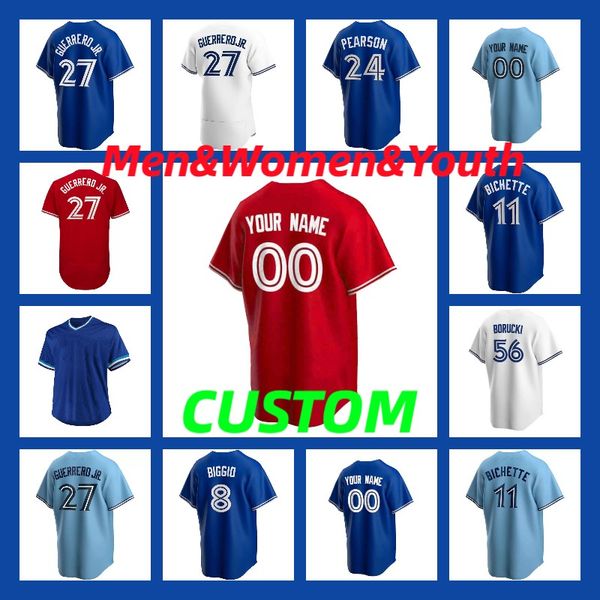 custom 2022 27 vladimir guerrero jr. 11 bo bichette jersey toronto george springer cavan biggio baseball yamaguchi randal grichuk drury hern, Blue;black
custom 2022 27 vladimir guerrero jr. 11 bo bichette jersey toronto george springer cavan biggio baseball yamaguchi randal grichuk drury hern, Blue;black