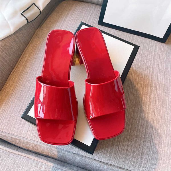 classic luxury paris new jelly pvc slippers women open toe sweets chunky colors heels summer outdoor beach slides thick bottom brand sandals, Black
classic luxury paris new jelly pvc slippers women open toe sweets chunky colors heels summer outdoor beach slides thick bottom brand sandals, Black