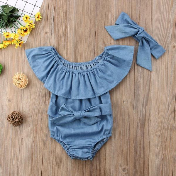 summer newborn baby girls bowknot sleeveless jumpsuit outfits set clothes size 0-24m, White
summer newborn baby girls bowknot sleeveless jumpsuit outfits set clothes size 0-24m, White