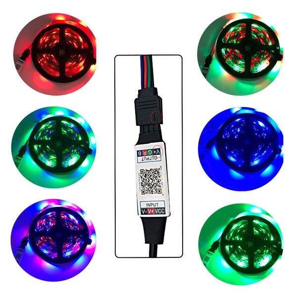 mini rgb bluetooth-compatible controller music led light strip dimmer for colorful tape lights smart app control dc 5v 12v 24v
mini rgb bluetooth-compatible controller music led light strip dimmer for colorful tape lights smart app control dc 5v 12v 24v