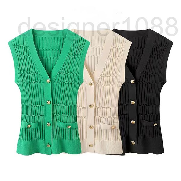 women's tanks & camis designer 2022 spring women's new metal button sleeveless wool knitted waistcoat slim fitting single breasted, White
women's tanks & camis designer 2022 spring women's new metal button sleeveless wool knitted waistcoat slim fitting single breasted, White