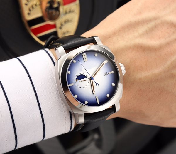 2022new men's watch movement advanced custom automatic mechanical movement case 316 stainless steel strap imported leather strap, Slivery;brown
2022new men's watch movement advanced custom automatic mechanical movement case 316 stainless steel strap imported leather strap, Slivery;brown