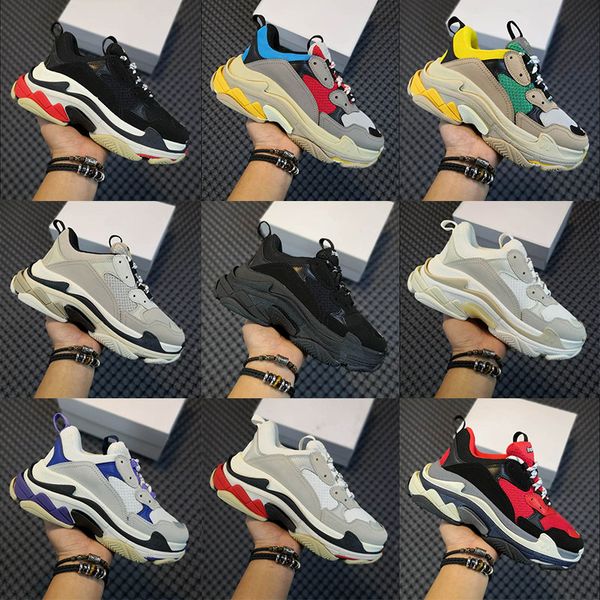 fashion paris 17fw triple s mens sneaker casual dad shoes for men women luxury designers triple black white green neon pink sports sneakers
fashion paris 17fw triple s mens sneaker casual dad shoes for men women luxury designers triple black white green neon pink sports sneakers