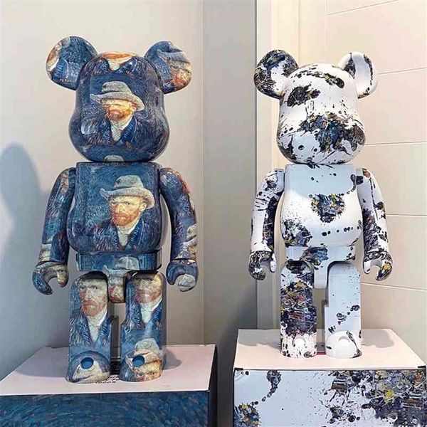 violence bear brick building block 400% van gogh starry sky mountain base living room large decoration hand-made doll2121
violence bear brick building block 400% van gogh starry sky mountain base living room large decoration hand-made doll2121