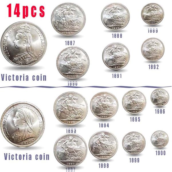 14pcs great britain sovereign full set brass copy coin queen victoria coins home decoration art collection2929
14pcs great britain sovereign full set brass copy coin queen victoria coins home decoration art collection2929