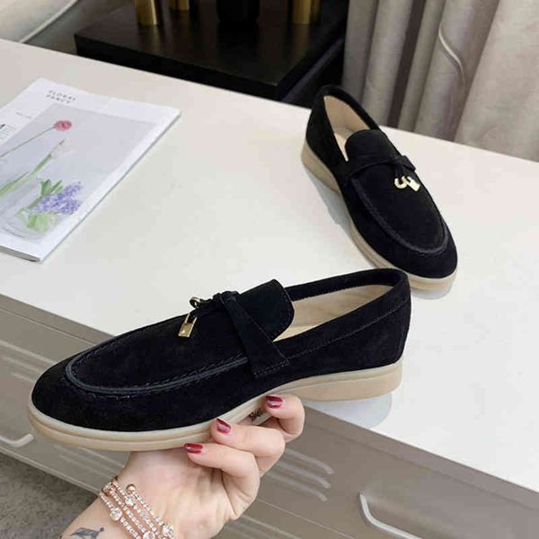 dress shoes designer flat shoe womens casual shoes genuine leather metal buckle luxury formal slouch boat shoess size 7 colors with box35-42, Black
dress shoes designer flat shoe womens casual shoes genuine leather metal buckle luxury formal slouch boat shoess size 7 colors with box35-42, Black
