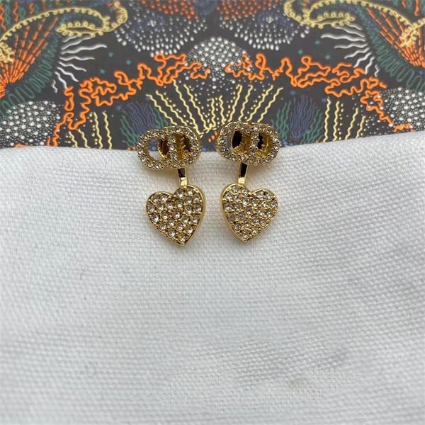 designer jewelry online high version b-bend love full drill earrings women's simple fashion earrings, Golden
designer jewelry online high version b-bend love full drill earrings women's simple fashion earrings, Golden