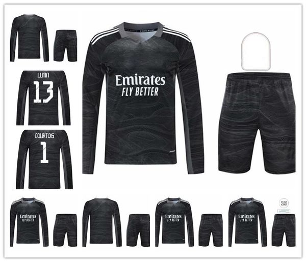 21 22 courtois luca short sleeve mens soccer jerseys benzema hazard modric isco sergio ramos long goalkeeper football shirts, Black;yellow
21 22 courtois luca short sleeve mens soccer jerseys benzema hazard modric isco sergio ramos long goalkeeper football shirts, Black;yellow