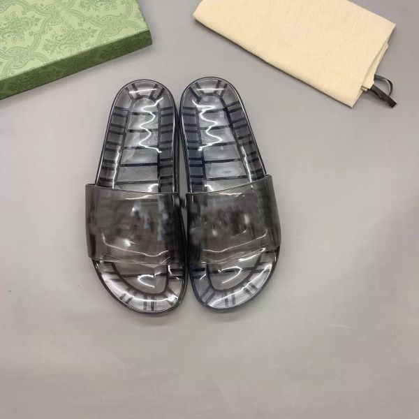 2021 designer luxury women men slippers transparent jelly couple slipper summer sandals fashion comfortable shoes with nlo, Black
2021 designer luxury women men slippers transparent jelly couple slipper summer sandals fashion comfortable shoes with nlo, Black
