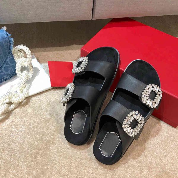 sandals summer women's shoes fashion square buckle flat bottom word out wear beach comfortable leisure sandals, Black
sandals summer women's shoes fashion square buckle flat bottom word out wear beach comfortable leisure sandals, Black
