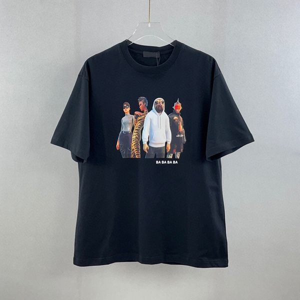 22ss summer europe paris usa collaborate game cartoon tee fashion mens short sleeve tshirt women clothes casual cotton t shirts, Black;brown
22ss summer europe paris usa collaborate game cartoon tee fashion mens short sleeve tshirt women clothes casual cotton t shirts, Black;brown