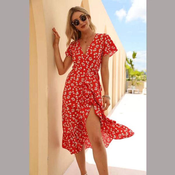 essentials women's cap-sleeve faux-wrap dress ruffle beach skirt chiffon, Black;gray
essentials women's cap-sleeve faux-wrap dress ruffle beach skirt chiffon, Black;gray