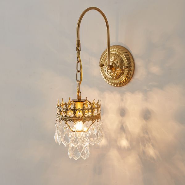 classical crystal wall lamps modern home led lighting vintage bedroom living room wall light
classical crystal wall lamps modern home led lighting vintage bedroom living room wall light
