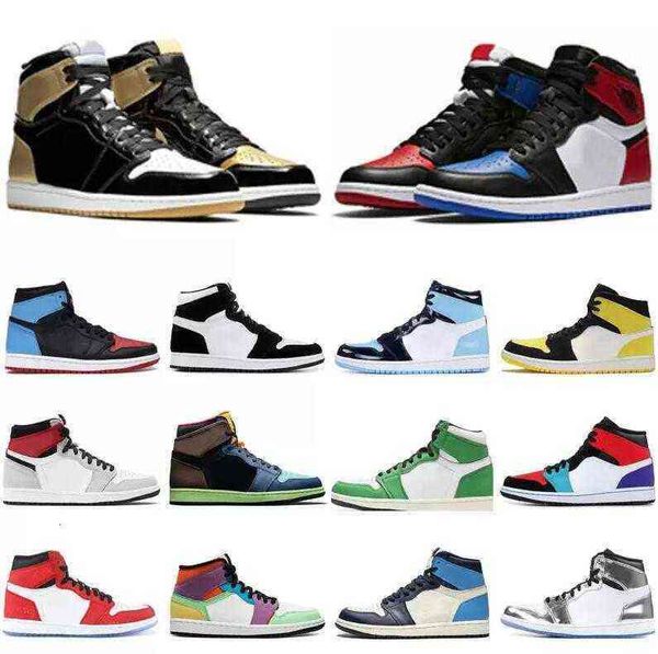 1s jumpman 1 basketball shoes bred patent obsidian chicago toe lucky green unc gym red game royal twist sport sneakers, Black;blue
1s jumpman 1 basketball shoes bred patent obsidian chicago toe lucky green unc gym red game royal twist sport sneakers, Black;blue