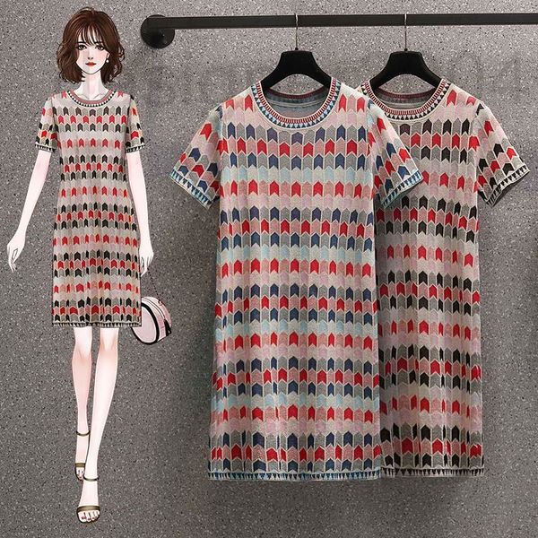 casual dresses designer large size women's dress fat mm2021 summer design sense french sister aging straight tube ice silk knitted skir, Black;gray
casual dresses designer large size women's dress fat mm2021 summer design sense french sister aging straight tube ice silk knitted skir, Black;gray