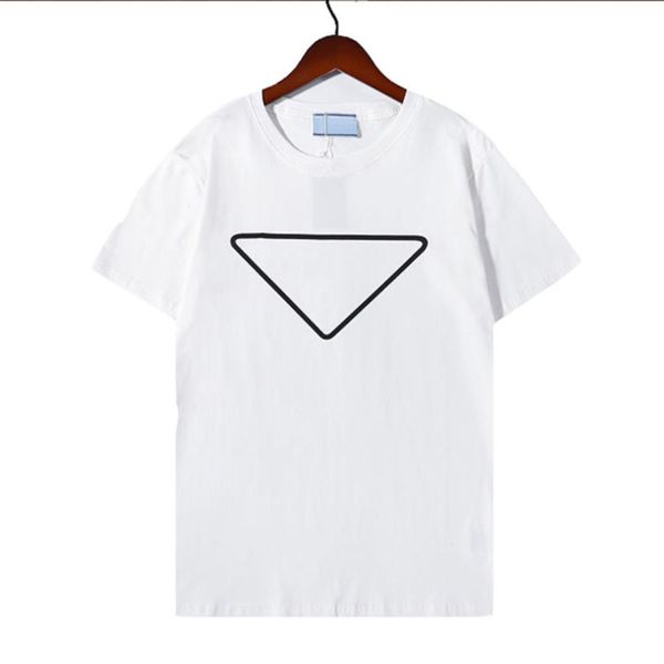 t designer mens shirts luxury summer short sleeve men women tee classic brand p triangle t-shirts senior pure cotton size s-2xl tees 6bu6, White;black
t designer mens shirts luxury summer short sleeve men women tee classic brand p triangle t-shirts senior pure cotton size s-2xl tees 6bu6, White;black