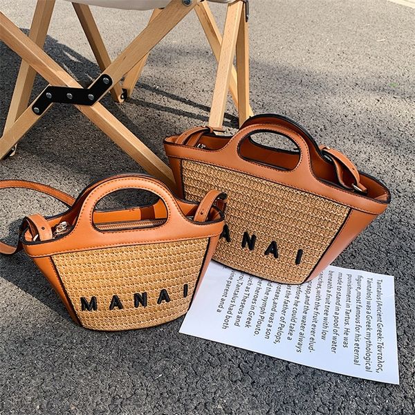 factory online sales net red same letter splicing bag female portable tote summer 2022 new straw single shoulder messenger bag
factory online sales net red same letter splicing bag female portable tote summer 2022 new straw single shoulder messenger bag