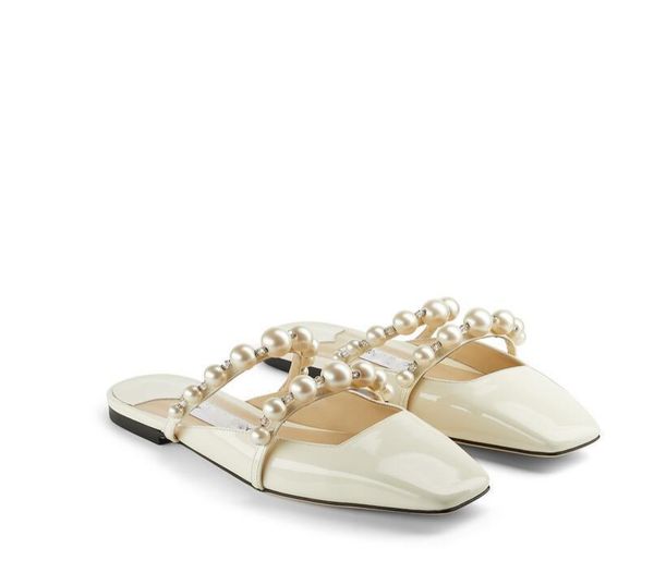luxury designer women sandals pumps bing slipper flat heel pearl crystal straps stiletto heels pointed toe leather mul jimmys choos dmw, Black
luxury designer women sandals pumps bing slipper flat heel pearl crystal straps stiletto heels pointed toe leather mul jimmys choos dmw, Black