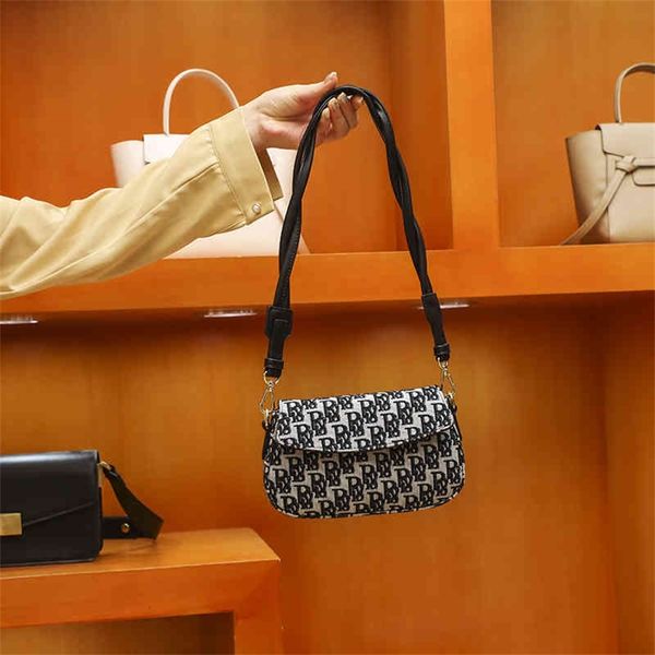 85% off shops fashion high sense jacquard french underarm single messenger 2ap