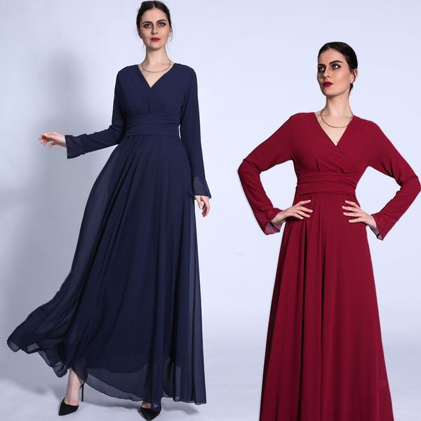 robe longue femme musulmane chiffon abaya dubai turkey islam bangladesh arabic muslim long maxi dress for women kaftan vestidos, Red
robe longue femme musulmane chiffon abaya dubai turkey islam bangladesh arabic muslim long maxi dress for women kaftan vestidos, Red