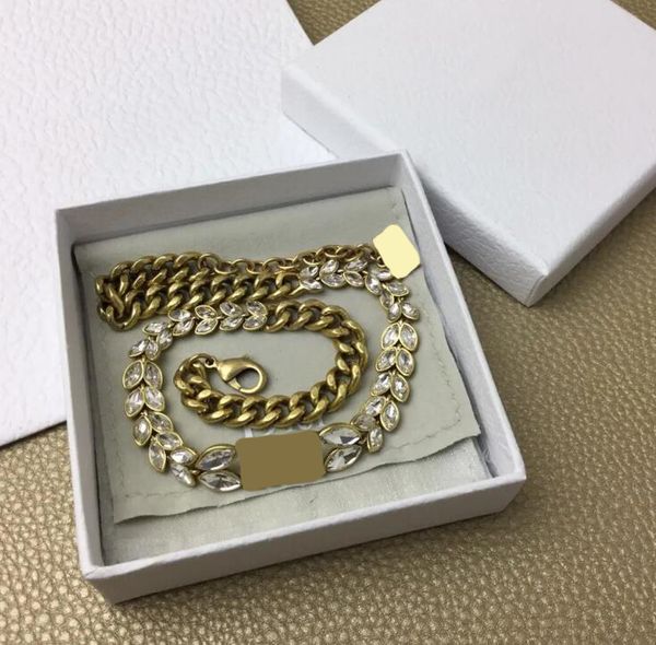 bangle bracelets the luxury jewelry gold chain pendants hipping bijoux designer d letter full diamond necklace brass retro original packagin, Black
bangle bracelets the luxury jewelry gold chain pendants hipping bijoux designer d letter full diamond necklace brass retro original packagin, Black