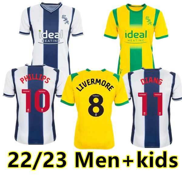22 23 west bromwich soccer jerseys livermore diang brunt albion football shirt 2023 2022 home away robson-kanu phillips men kids kits sets u, Black;yellow
22 23 west bromwich soccer jerseys livermore diang brunt albion football shirt 2023 2022 home away robson-kanu phillips men kids kits sets u, Black;yellow