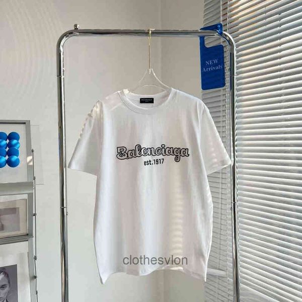 european and american 2022 designer t shirts balencaigass trendy tshirt summer embroidery loose casual cotton round neck short sle, White;black
european and american 2022 designer t shirts balencaigass trendy tshirt summer embroidery loose casual cotton round neck short sle, White;black