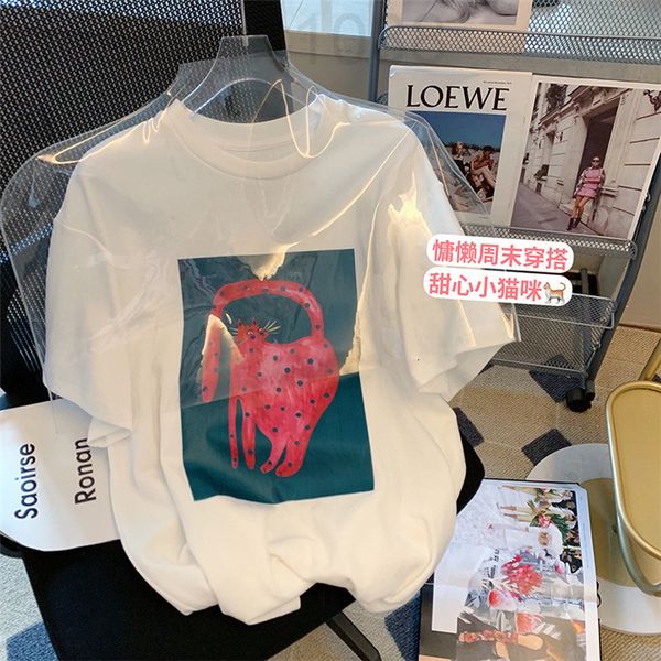 women's t-shirt designer white cartoon printed short sleeve t-shirt women's summer 2022 new design sense of minority loose casual
women's t-shirt designer white cartoon printed short sleeve t-shirt women's summer 2022 new design sense of minority loose casual