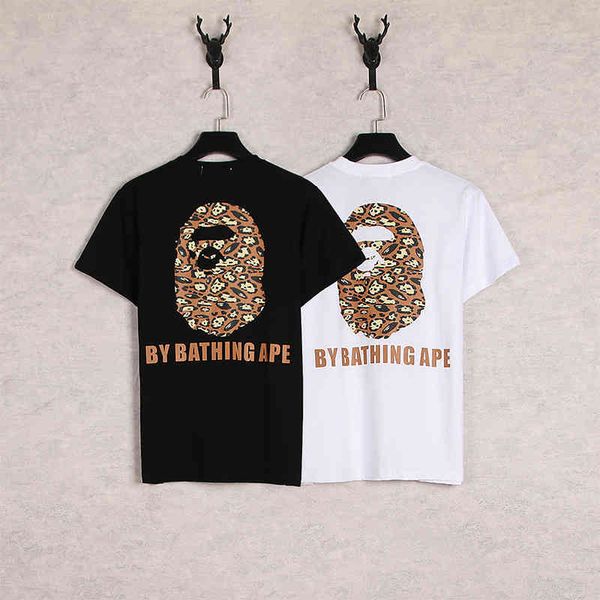 men's t-shirts summer fashion brand camouflage leopard print men's and women's youth large loose short sleeve t-shirt qjk4, White;black
men's t-shirts summer fashion brand camouflage leopard print men's and women's youth large loose short sleeve t-shirt qjk4, White;black